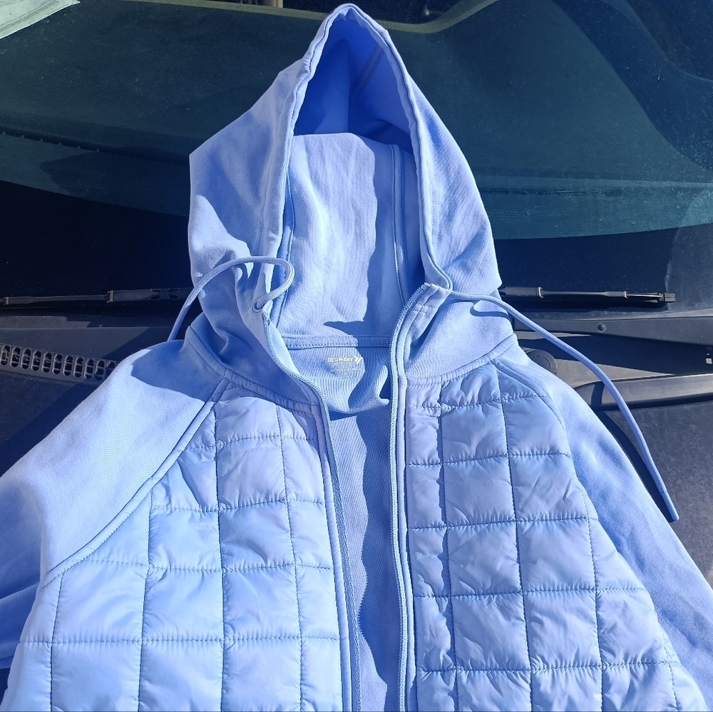 Blue old navy active hoodie sz small - Picture 3 of 7